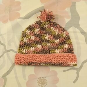 Cozy Striped Pom-Pom Beanie